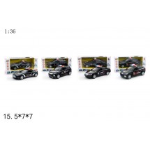 Машинка металл 501A Полиция